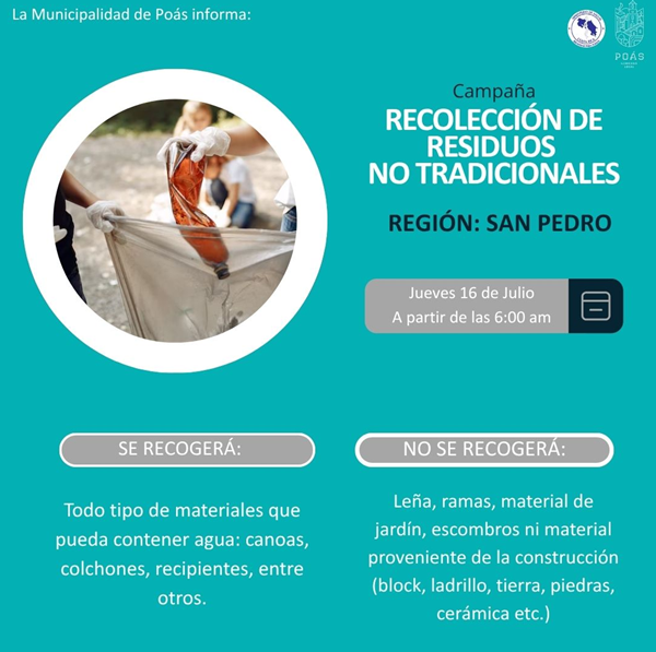 Recolección de residuos no tradicionales